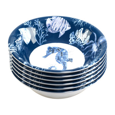 Certified International Sea Life 6-pc. Melamine Soup Bowl