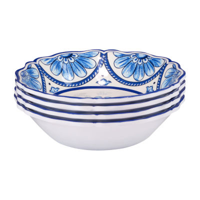 Certified International Veranda 4-pc. Melamine Soup Bowl