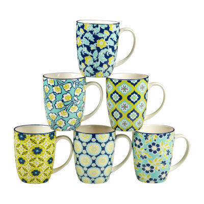 Certified International Tapestry 6-pc. Coffee Mug