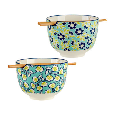 Certified International Tapestry 2-pc. Porcelain Soup Bowl