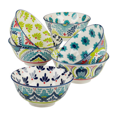 Certified International Talavera 6-pc. Porcelain Ice Cream Bowl