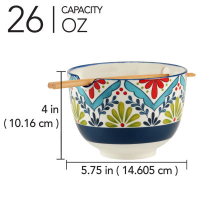 Certified International Talavera 2-pc. Porcelain Soup Bowl