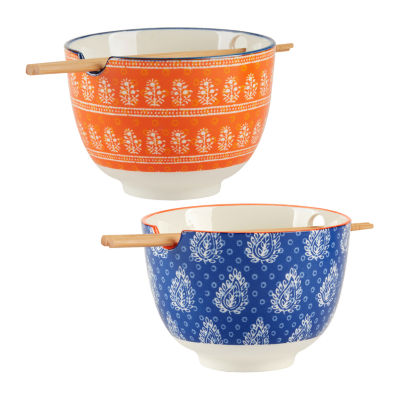 Certified International Carnival Multi 2-pc. Porcelain Soup Bowl