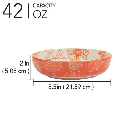 Certified International Botanical 6-pc. Porcelain Soup Bowl