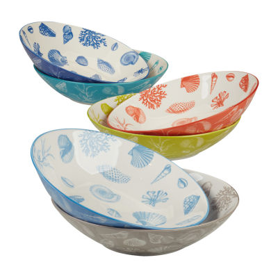 Certified International Seaside 6-pc. Porcelain Soup Bowl