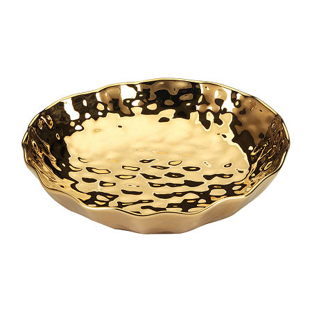 Certified International Gold Coast Porcelain Serving Bowl In Yellow