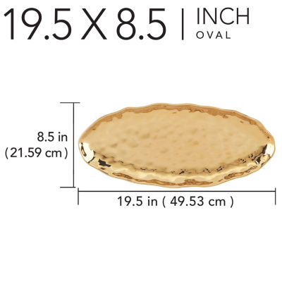 Certified International Gold Coast Serving Platter