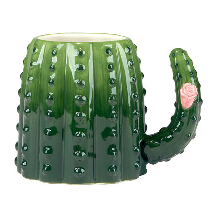 Certified International Cactus Verde 4-pc. Coffee Mug, One Size, Green