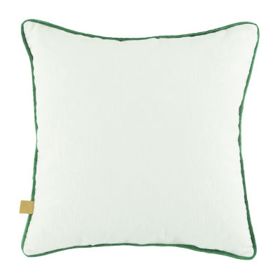 Lenox Holiday Holly Square Throw Pillow