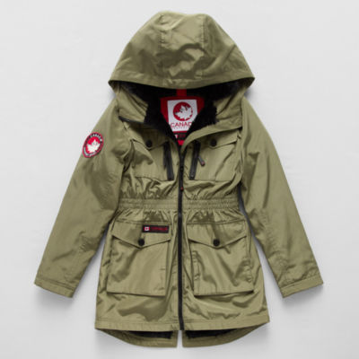 Canada Weather Gear Little & Big Girls Water Resistant Heavyweight Anorak