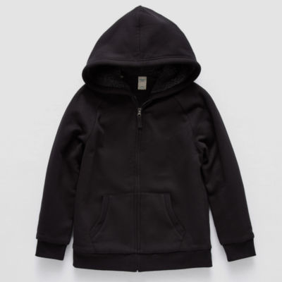 Thereabouts Little & Big Boys Sherpa Fleece Zipper Hoodie