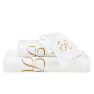 Avanti Monogram 3-pc. Bath Towel Sets