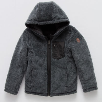 Free Country Little & Big Boys Hooded Water Resistant Reversible Midweight Quilted Jacket