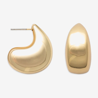Bold Elements Gold Tone Womens Drop Earrings