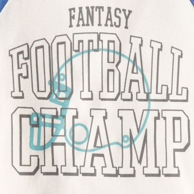 Carter's Little & Big Kid Boys Rib Round Neck Long Sleeve 4-pc. Pajama Sets