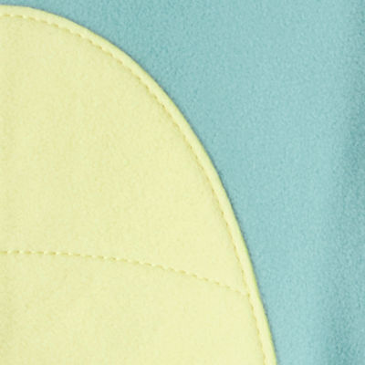 Carter's Dinosaur Little & Big Kid Boys Fleece Hooded Long Sleeve One Piece Pajama