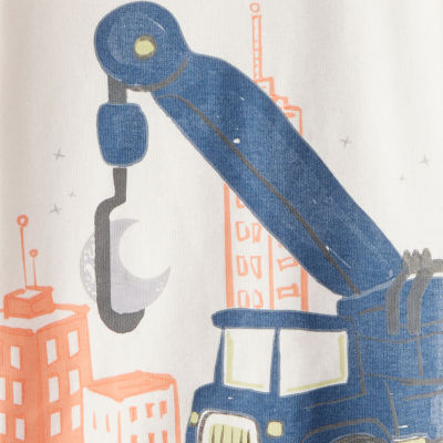 Carter's Toddler Boys Rib Round Neck Long Sleeve 4-pc. Pajama Sets