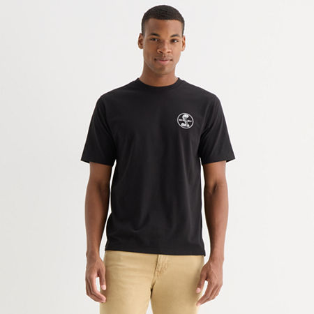 Buckhorn River Mens Crew Neck Short Sleeve Regular Fit Graphic T-shirt In Black