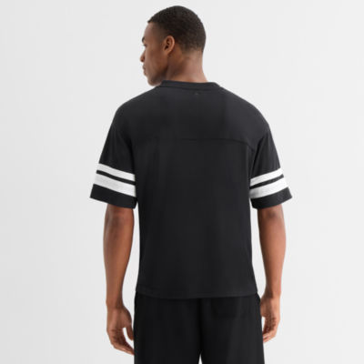 Xersion Mesh Mens V Neck Short Sleeve Quick Dry Active T-Shirt