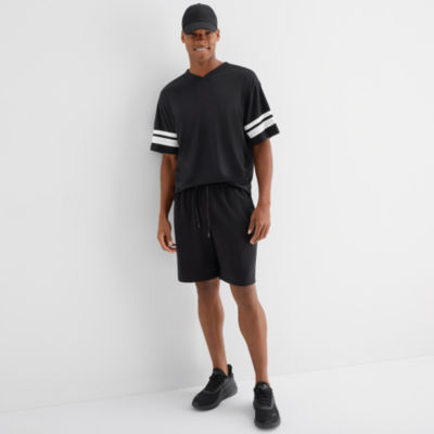 Xersion Mesh Mens V Neck Short Sleeve Quick Dry Active T-Shirt