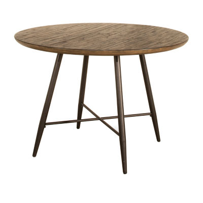 Hillsdale House Round Wood-Top Dining Table