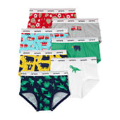 Toddler Boys 7 Pack Baby Shark Briefs, Color: Blue - JCPenney