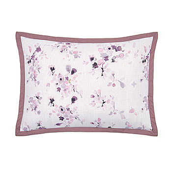 Fieldcrest Watercolor Floral 3-pc. Floral Comforter Set, Color: Elderberry  Purple - JCPenney