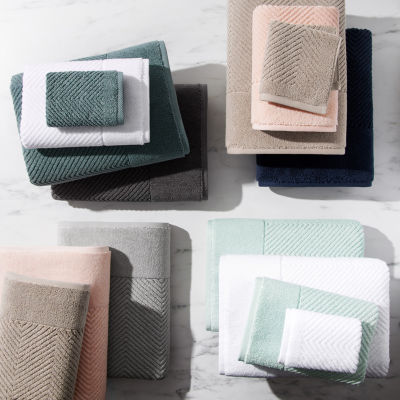 Fieldcrest Luxury Egyptian Cotton Loops Sculpted Bath Towel