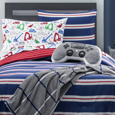 Under the Stars Kids Game Control Throw Pillows