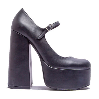 Qupid Womens Stefa Mary Jane Shoes