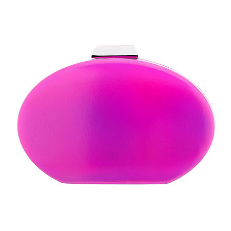 I. Miller Oval Irridescent Evening Bag, One Size, Pink