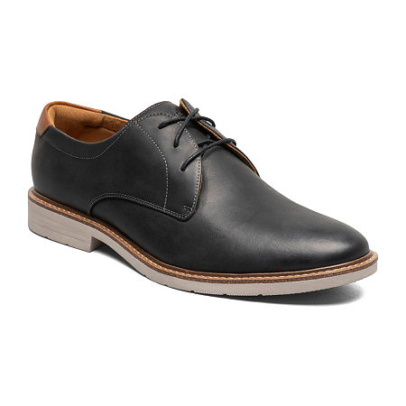 Florsheim Mens Highpoint Oxford Shoes, 9 1/2 Medium, Black