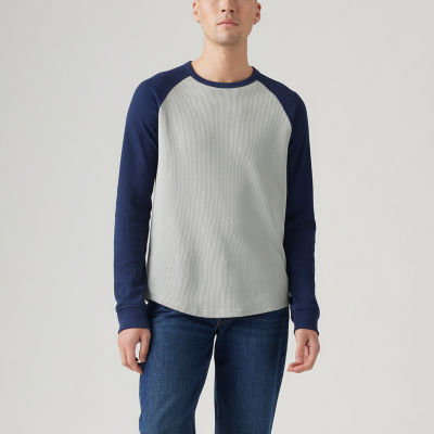 Levi's Mens Crew Neck Long Sleeve Regular Fit Thermal Top