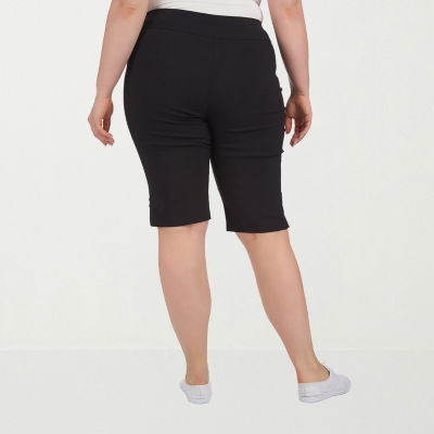 Hearts Of Palm Mid Rise Plus Skimmer Pants