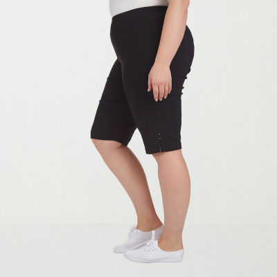 Hearts Of Palm Mid Rise Plus Skimmer Pants