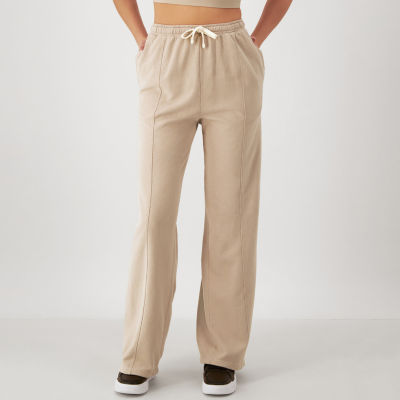 Champion Womens Mid Rise Wide Leg Sweatpant