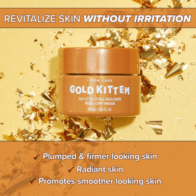 I Dew Care Gold Kitten Revatalizing Golden Peel-Off Mask