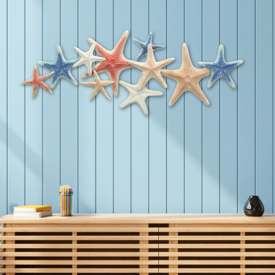 Cheungs Coralia Coastal Star Fish Metal Wall Art