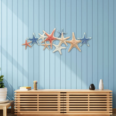 Cheungs Coralia Coastal Star Fish Metal Wall Art