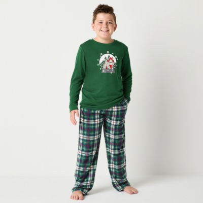 North Pole Trading Co. Little & Big Unisex Husky 2-pc. Christmas Pajama Set