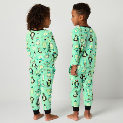 North Pole Trading Co. Toddler Unisex Microfleece 2-pc. Christmas Pajama Set