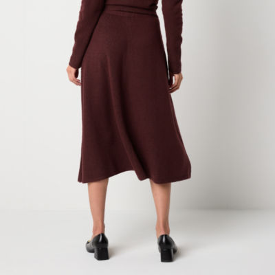 Worthington Womens Sweater Skirt