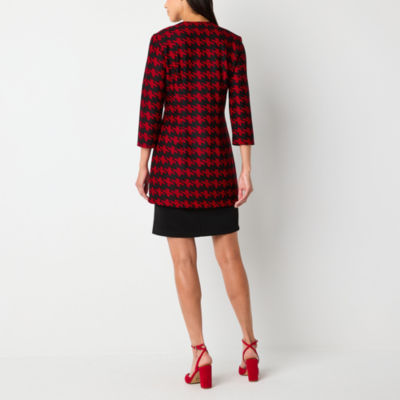 Danny & Nicole Womens Jacket Dress