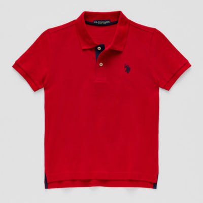 U.S. Polo Assn. Little & Big Boys Embroidered Short Sleeve Polo Shirt