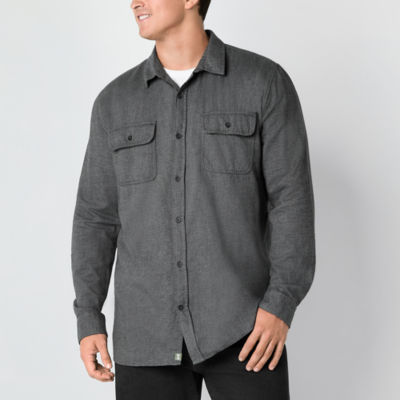 mutual weave Big and Tall Mens Classic Fit Long Sleeve Button-Down Shirt