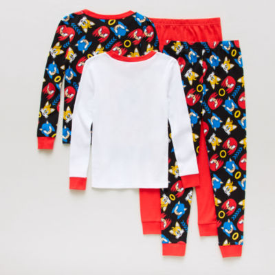 Little & Big Boys 4-pc. Sonic the Hedgehog Pajama Set