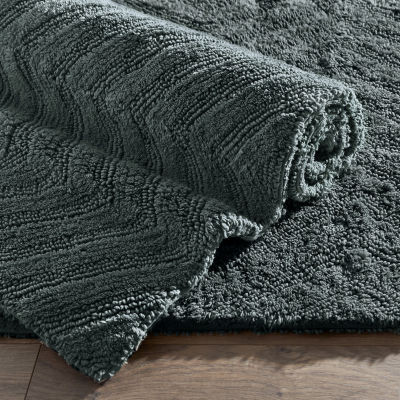 Fieldcrest Luxury Sculpted Reversible Bath Rug