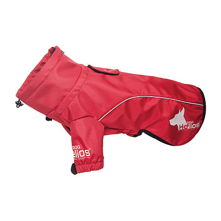 Dog Helios Extreme Softshell Performance Fleece Dog Pet Coats, Small, Red