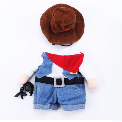 Pet Life Rodeo Bones' Cowboy Uniform Dog Costume