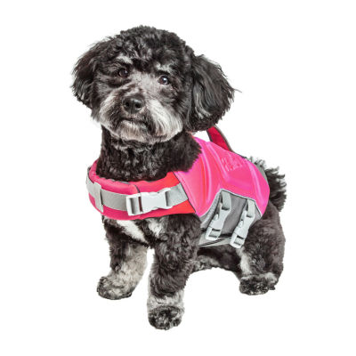 Dog Helios Tidal Guard' Multi-Point Strategically-Stitched Reflective Life Jacket Vest Harness